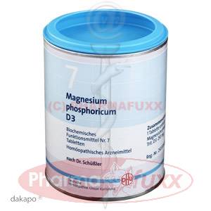 BIOCHEMIE 7 Magnesium phosphoricum D 3 Tabl., 1000 Stk