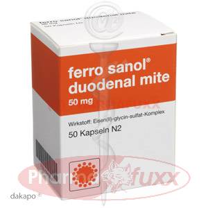 FERRO SANOL duo mite 50 mg Kapseln, 50 Stk