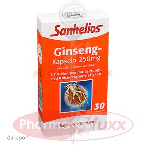 SANHELIOS Ginseng Kapseln 250 mg, 30 Stk
