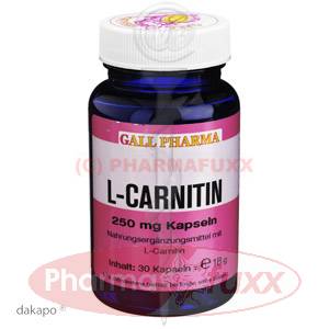 L-CARNITIN 250 mg Kapseln, 30 Stk
