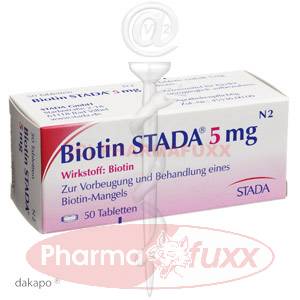 BIOTIN STADA 5 mg Tabl., 50 Stk