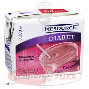 RESOURCE Diabet Erdbeer, 200 ml