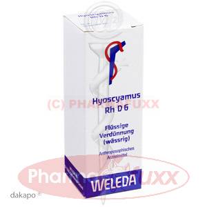 HYOSCYAMUS RH D 6 Dil., 20 ml