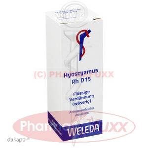 HYOSCYAMUS RH D 15 Dil., 20 ml