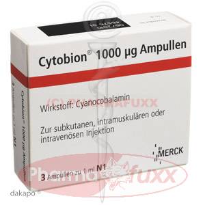 CYTOBION 1000 Ampullen i.m., i.v., s.c., 3 ml