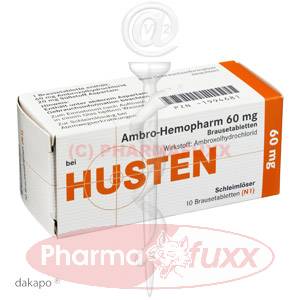 AMBRO HEMOPHARM 60 mg Brausetabl., 10 Stk