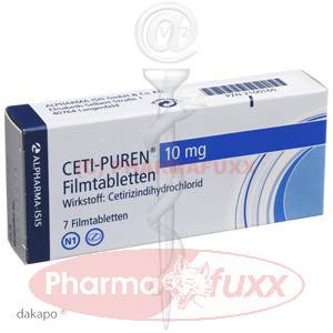 CETI PUREN 10 mg Filmtabl., 7 Stk