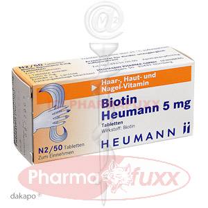 BIOTIN HEUMANN 5 mg Tabl., 50 Stk