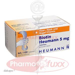 BIOTIN HEUMANN 5 mg Tabl., 100 Stk