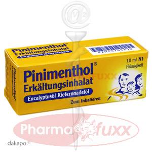 PINIMENTHOL Erkaelt.Inhalat Euc/Kief Tropfen, 10 ml