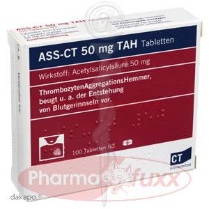 ASS-CT 50 mg TAH Tabletten, 100 Stk