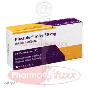 PLASTUFER mite 50 mg Kapseln, 20 Stk