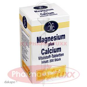 KNUFINKE Magnesium + Calcium Tabl., 200 Stk