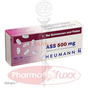 ASS 500 mg Heumann Tabl., 30 Stk