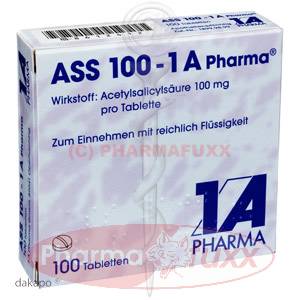 ASS 100 1A Pharma Tabl., 100 Stk