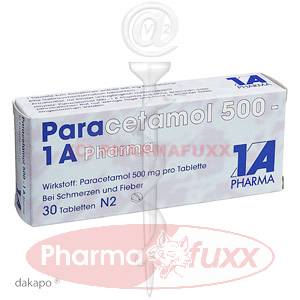 PARACETAMOL 500 1A Pharma Tabl., 30 Stk